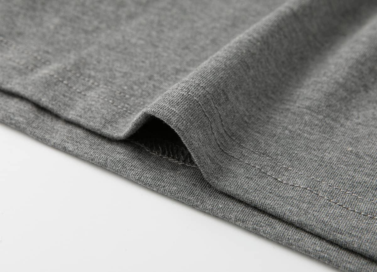 imageCARWORNIC Mens 14 Zip Pullover Long Sleeve Shirt Casual Slim Fit Stretch Cotton Mock Neck Work Golf ShirtsDark Grey