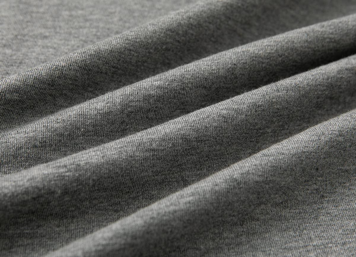 imageCARWORNIC Mens 14 Zip Pullover Long Sleeve Shirt Casual Slim Fit Stretch Cotton Mock Neck Work Golf ShirtsDark Grey