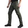 Pantalons de fret tactique pour hommes d&rsquo;équipement CARWornIC Waterpoof Stop léger EDC Military Combat pantalons (Army Green-2)
