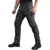 Pantalons de fret tactique pour hommes d&rsquo;équipement CARWornIC Waterpoof Stop léger EDC Military Combat pantalons (Dark Grey)