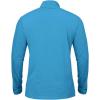 Pull-over à manches longues pour hommes 1/4 de CARWORNIC Slim Fit Stretch Coton Mock Neck Work Golf Shirts (bleu foncé)