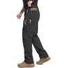 CARWORNIC Men&rsquo;s Stretch Ripstop Work Pants Flex résistant à l&rsquo;eau Pantalon de fret léger EDC opérateur Tactic Utility Pants(Black)