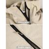 Veste à capuche de sport tactique militaire chaud pour hommes (Beige)