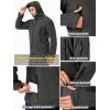 Veste à capuche de sport tactique militaire chaud pour hommes (Gray)