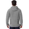 Veste à capuche Fleece de sport tactique militaire chaud pour hommes (gris clair)