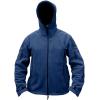 Veste à capuche Fleece de sport tactique militaire chaud pour hommes (Navy Blue)