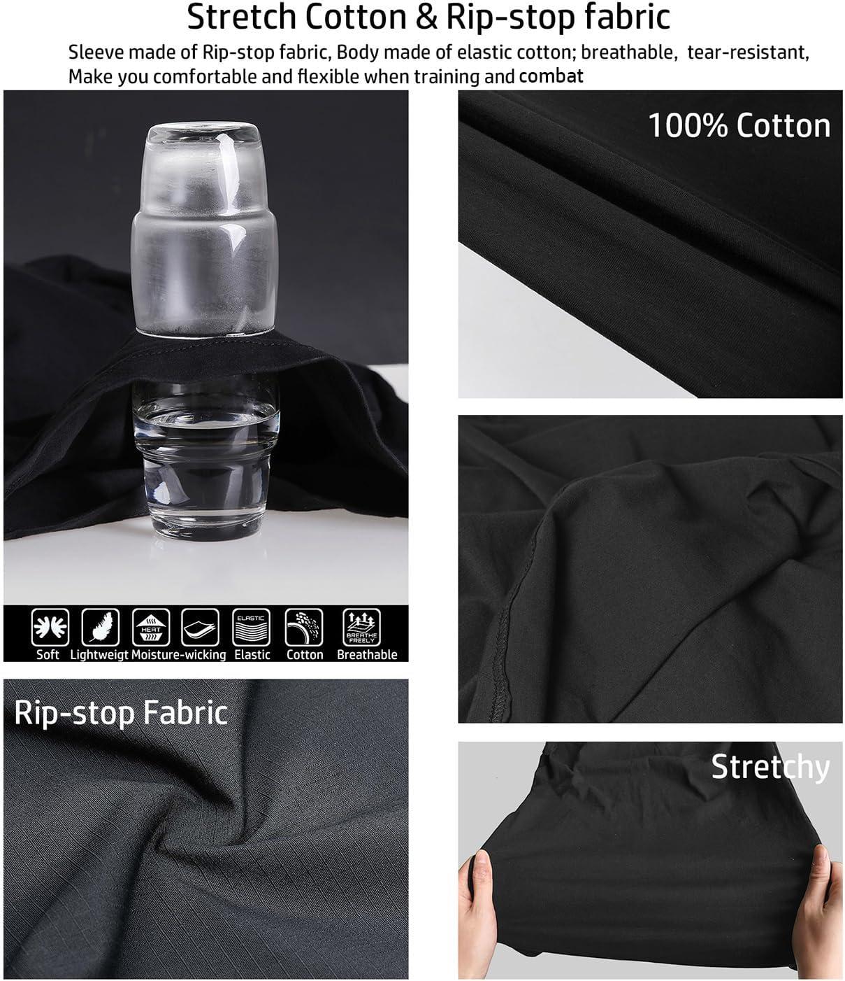 imageReFire Gear Mens Military Tactical Army Combat Long Sleeve Shirt Slim Fit Camo TShirt with 14 ZipperBlack