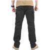 CARWORNIC Équipement de randonnée pour hommes Pantalon tactique Cotton léger En plein air Army Combat pantalons de fret (noir)