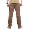 Pantalon tactique de randonnée pour hommes en équipement CARWORNIC Coton léger à l&rsquo;extérieur des pantalons de combat militaire (Brown)