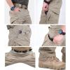 Pantalon tactique de randonnée pour hommes en équipement CARWORNIC Coton léger à l&rsquo;extérieur des pantalons de combat militaire (Khaki)