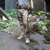 CARWORNIC Équipement de randonnée pour hommes Pantalon tactique Coton léger Cargo militaire de combat extérieur pantalons (Navy Blue)