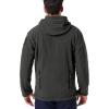 Veste à capuche militaire tactique pour hommes CARWORNIC Chaud Multi-Pockets en manteau à capuchon extérieur (Grey)