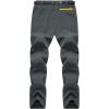 CARWORNIC Pantalons de randonnée à sec rapide pour hommes en plein air Pantoufles de pêche stretch léger