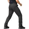 CARWORNIC Men&rsquo;s Ripstop Tactical Pantalons de fret militaire résistant à l&rsquo;eau Pants légers EDC Pockets Outdoor Hiking Work Pants(Black)
