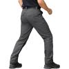 CARWORNIC Men&rsquo;s Ripstop Tactical Pantalons de fret militaire résistant à l&rsquo;eau Pants légers EDC Pockets Outdoor Hiking (Dark Grey)
