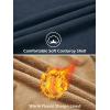Veste de Corduroy d&rsquo;hiver pour hommes CarWORNIC Manteau de travail rembourré en polaire Casual Sherpa Trucker Coat (Navy Blue)