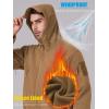 Veste tactique militaire de l&rsquo;Armée de terre spéciale d&rsquo;équipement de ré-incendie Manteau à capuche en coque souple Coat extérieur à capuchon (Khaki)