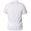 Équipement de remise en feu Hommes Léger Polo tactique Chemises Militaire Randonnée De plein air Sport Golf Manches Courtes T Shirt(Blanc)