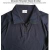 T-shirt de combat tactique militaire à manches longues Slim Fit Camo avec 1/4 Zipper (Navy Blue)