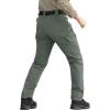 Pantalons tactiques à sec rapide pour hommes Refourner l&rsquo;équipement d&rsquo;été Lightweight Outdoor Hiking Cargo pantalons (Army Green)