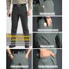 Pantalons tactiques à sec rapide pour hommes ReFire Gear Summer Lightweight Outdoor Hiking Cargo pantalons(Noir)