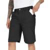 Équipement de réincendie homme tactique urbain militaire EDC Cargo Short Stop coton Outdoor Camo Short(Noir)