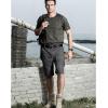 Équipement de remise en feu pour hommes tactique urbain militaire EDC Cargo Short Stop coton Outdoor Camo Short (Dark Grey)