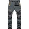 imageCARWORNIC Mens Outdoor Quick Dry Hiking Pants Lightweight Stretch Fishing Mountain Camping Pants with Belt
