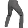 CARWORNIC Pantalon de randonnée tactique rapide à sec pour hommes Flex résistant à l&rsquo;eau Légère pêche extérieure Cargo Pants 9 poches (gris foncé)