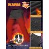 CARWORNIC Men&rsquo;s Ripstop Fleece Lined Tactical Work Pantalons Chaud résistant à l&rsquo;eau Flex Utility Skiing Cargo Hiking Pants(Black)